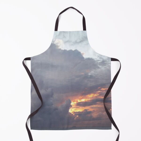 Item preview, Golden Cloudy Barbados Sunset and Sea designed and sold by StayCuztom.