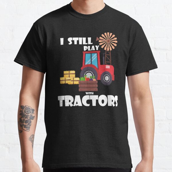 T Shirts Sur Le Theme Tracteurs Pour Les Enfants Redbubble