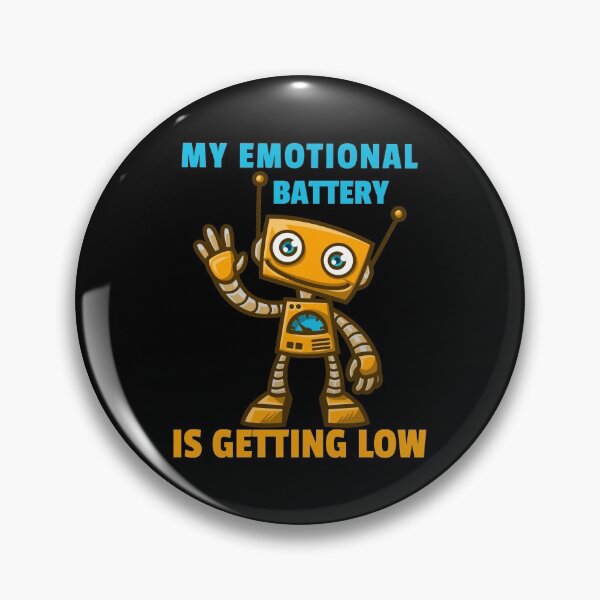 Item preview, Robot emotional battery low designed and sold by Salkian.