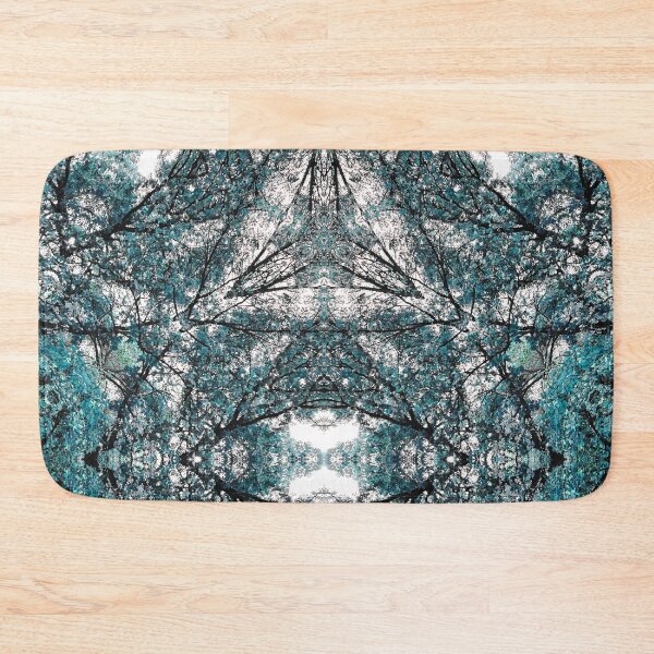 Item preview, Teal Forest Waves Textile Pattern  designed and sold by Zen  Goat.
