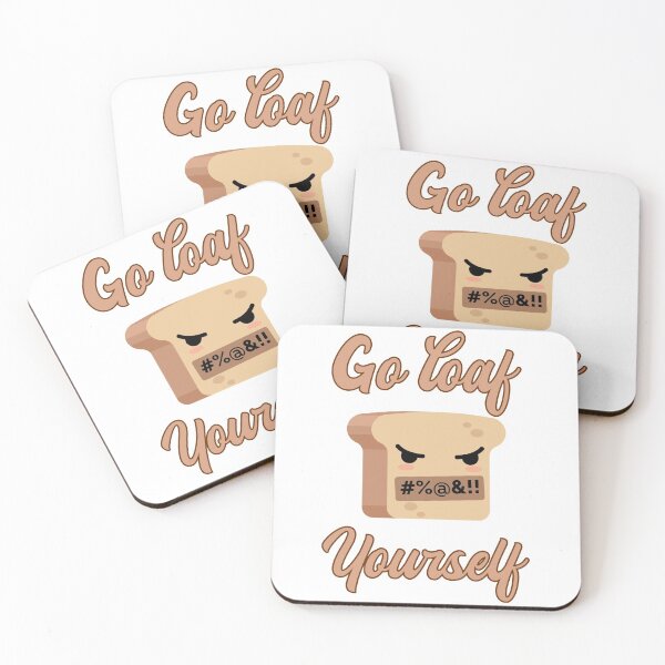 Item preview, FUNNY BREAD, GO LOAF YOURSELF designed and sold by TheFirstOne.