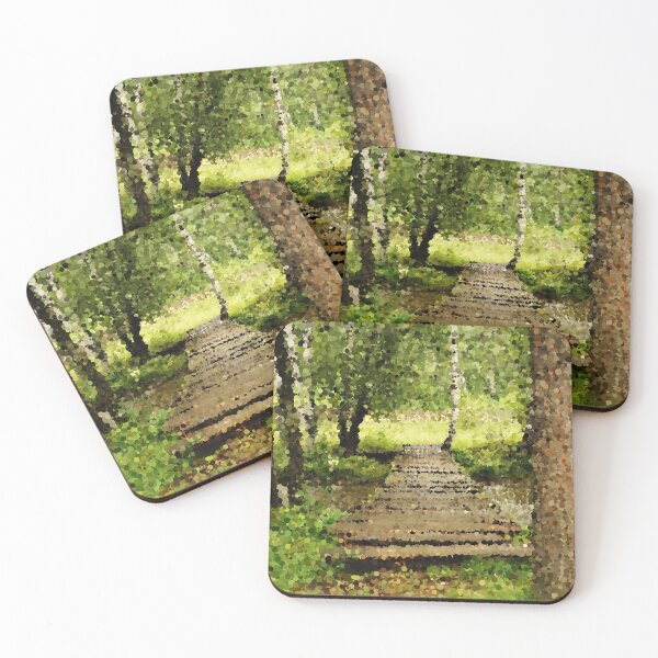 Item preview, Bridge Through The Woods designed and sold by MathenaArt.