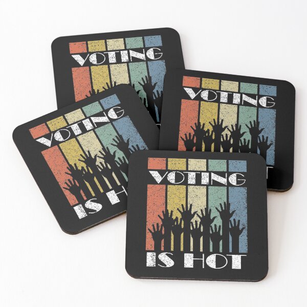 Item preview, Voting Is Hot designed and sold by RobomShop.
