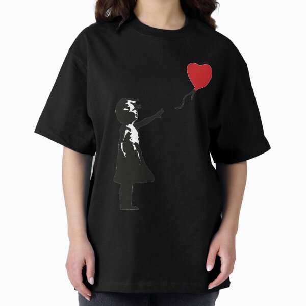 Vista previa del artículo con la obra «Chica bansky con globo», diseñado y vendido por Robin-.