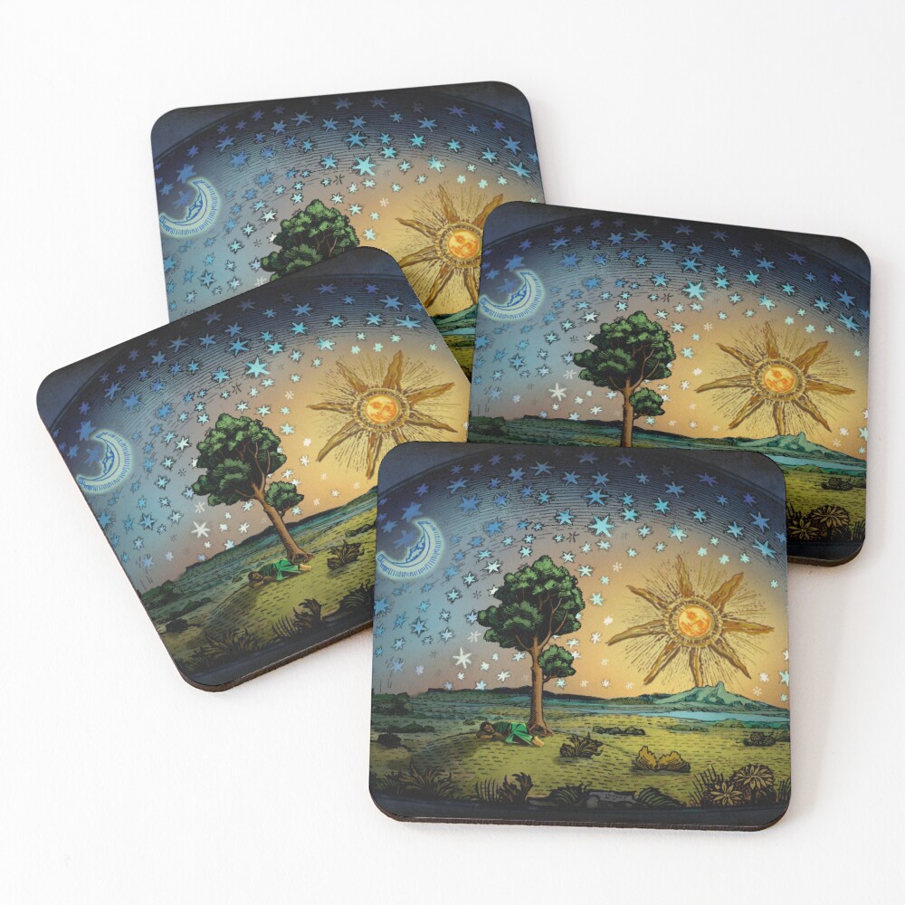 Item preview, Coasters (Set of 4) designed and sold by MindsStoreMex.