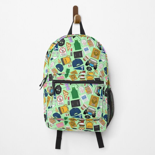 Item preview, Ultimate Fan Pattern Icons All Over Print Green Pack designed and sold by Sunny Collections.