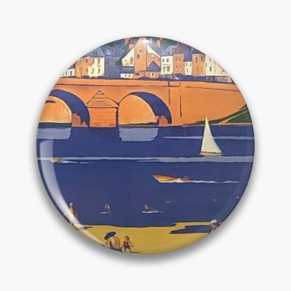 Item preview, retro Gien designed and sold by CorasPosters.