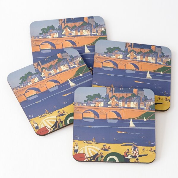 Item preview, retro Gien designed and sold by CorasPosters.