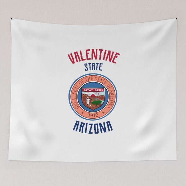 Item preview, Valentine State - Arizona designed and sold by AndyTee.