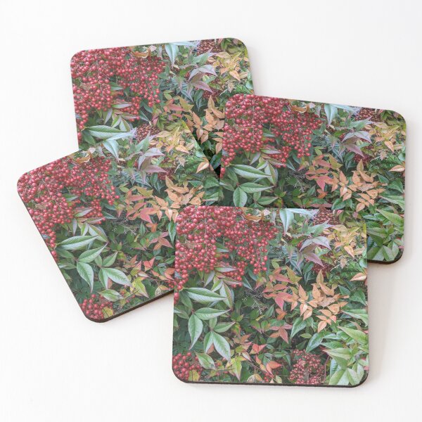 Item preview, Autumn Leaves Berries and Flowers designed and sold by Graykat.