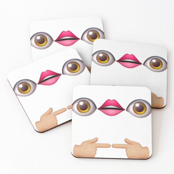 Item preview, Eyes, Mouth Hands Emojis designed and sold by rhicha.