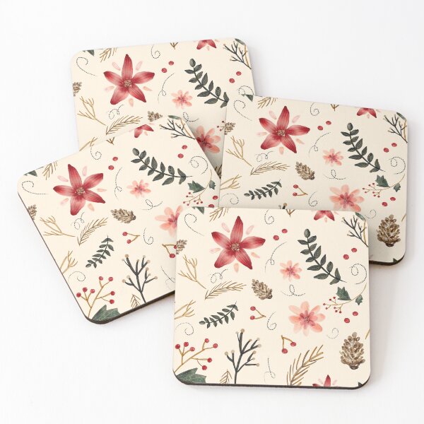 Item preview, Christmas botanicals designed and sold by NadiColors.