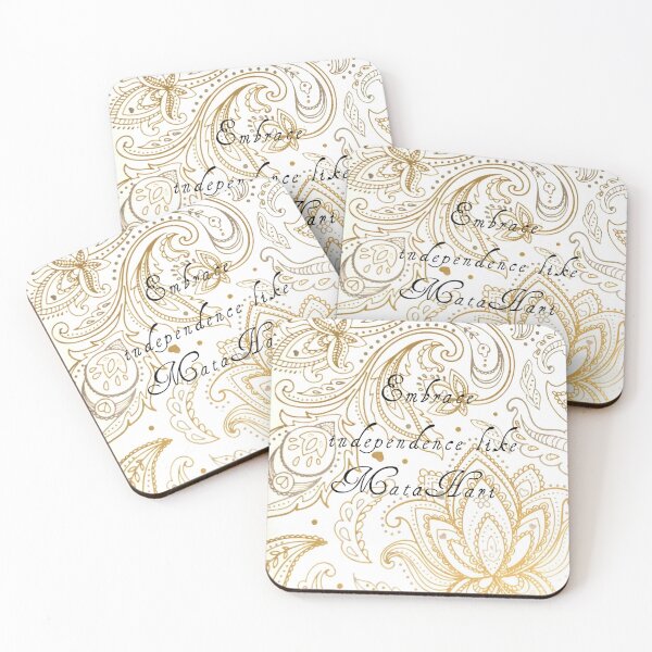 Item preview, Embrace independence like Mata Hari Mandala designed and sold by Naomiblaine.