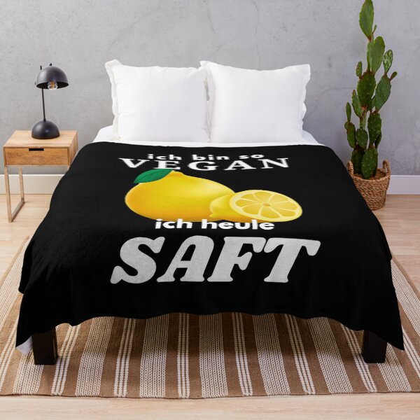 Item preview, Lemon - Ich bin so vegan ich heule Saft designed and sold by Two Left Hands Design.