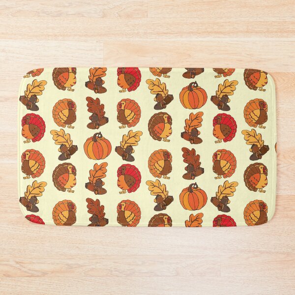 Item preview, Thanksgiving Turkeys, Pumpkins and Fall Leaves designed and sold by Kristine Kisman.