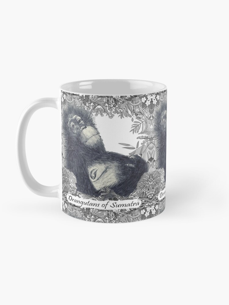 Alternate view of Orangutans of Sumatra Mug