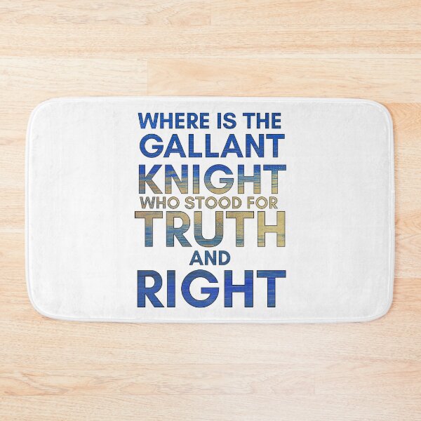 Item preview, Galavant-Inspired "The Gallant Knight Who Stood For Truth And Right" designed and sold by mulberrydragon.