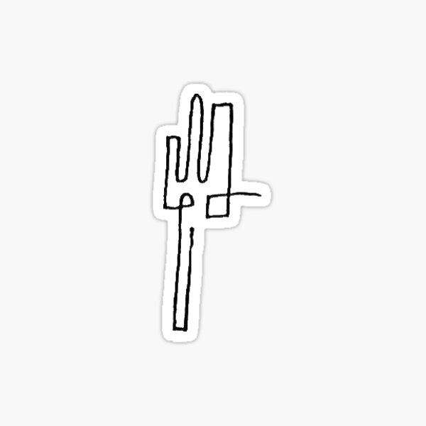 Saguaro Sticker