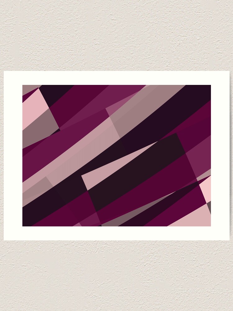 Alternate view of Pink Purple Leopard Design Pattern Art Print