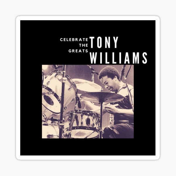 Tony Williams: Great Jazz Drummer/ Musician Sticker