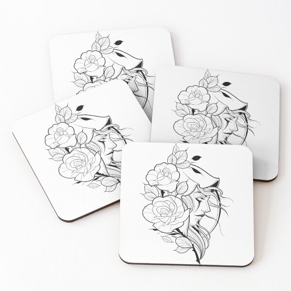 Item preview, Lady of Roses Black designed and sold by EmilioRiveros.