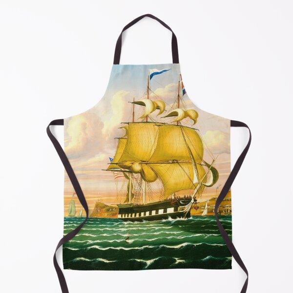 Item preview, New York Harbor by Thomas Chambers (American designed and sold by brushandframes.