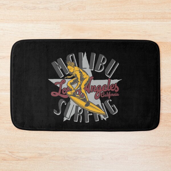 Item preview, Surfer On Surfboard - Malibu Surfing Los Angeles designed and sold by Two Left Hands Design.