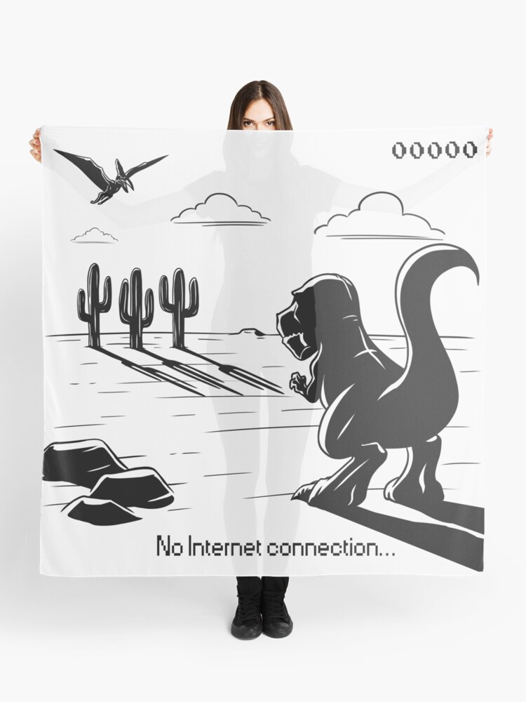 Chrome Dino – Offline T-Rex' Bandana