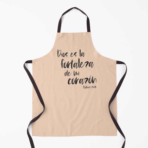 Item preview, Bíblico Cristiano: Dios es la fortaleza de mi corazón (texto negro, español) designed and sold by Ofeefee.