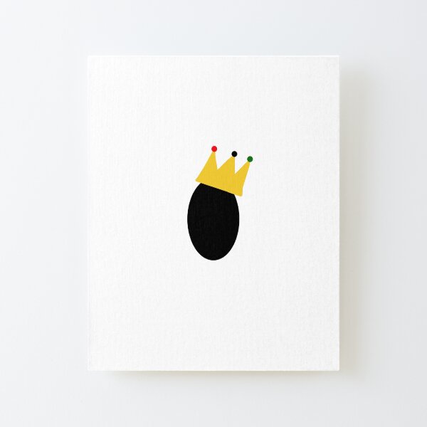 Black Royalty Canvas Mounted Print
