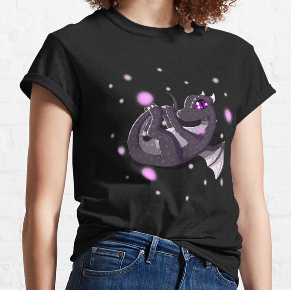 Fashion UK T-shirt original pour adulte et enfant Fight The Ender Dragon T-shirt noir officiel Dragon 