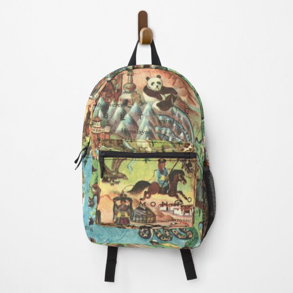 Item preview, Illustrated Asia - Vintage Retro Childrens Map  designed and sold by elevens.