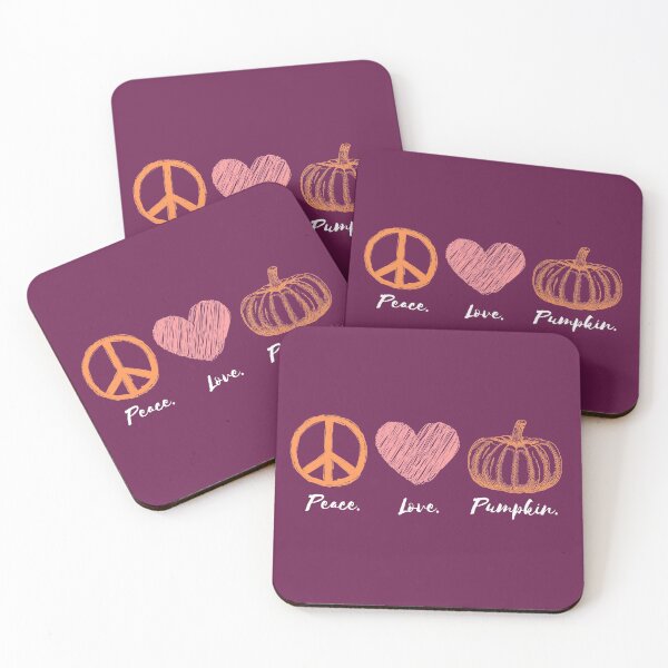 Item preview, Peace Love Pumpkin designed and sold by Lolas-Creations.