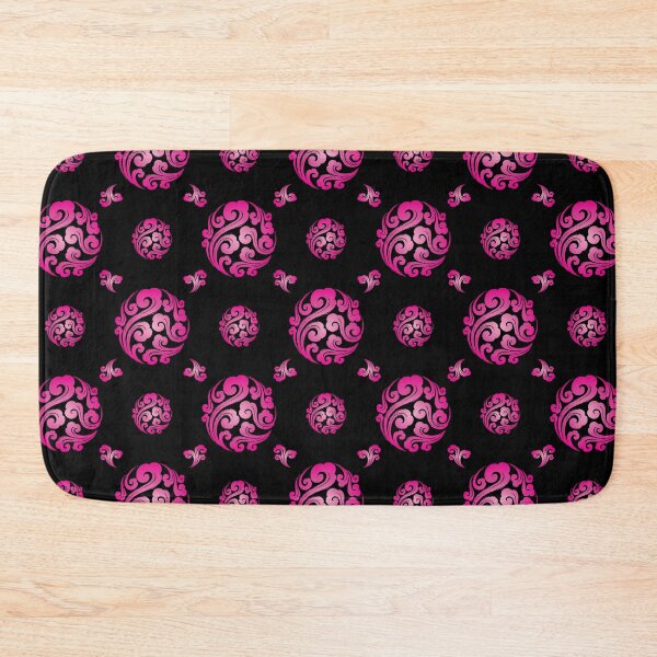 Item preview, Asian Cloud Pattern Chinese Cloud Black and Pink Magenta Burst Design designed and sold by Reeks808.