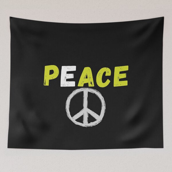 Item preview, "Peace" with peace sign designed and sold by AyeAyeBeans.