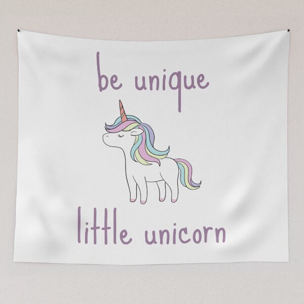 Item preview, Fairy godmother blessings: be unique little unicorn designed and sold by wineandwords.