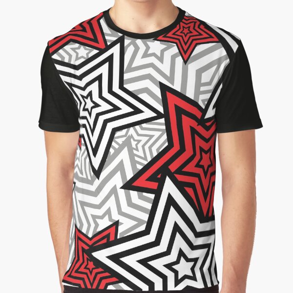 Persona 5 Star Background Graphic T-Shirt