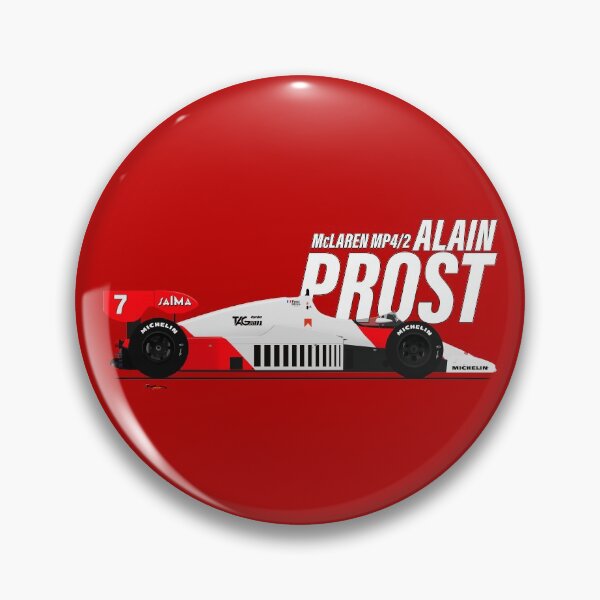 Item preview, F1 - Alain Prost - McLaren MP4/2 - British Grand Prix 1984 Fast Text designed and sold by JageOwen.