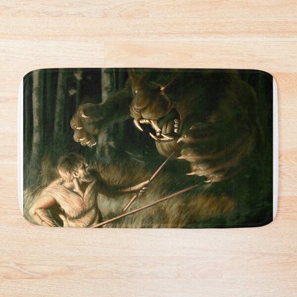 Item preview, Hunters Demise | Lion Vs Man designed and sold by Andrew Gaia.