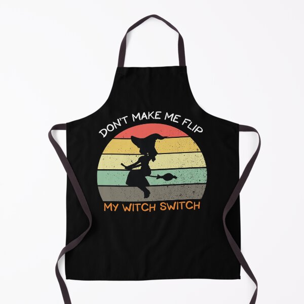 Item preview, Don't Make Me Flip My Witch Switch, Halloween Women, Women's vintage Cute Witch designed and sold by Mostik Vipo.