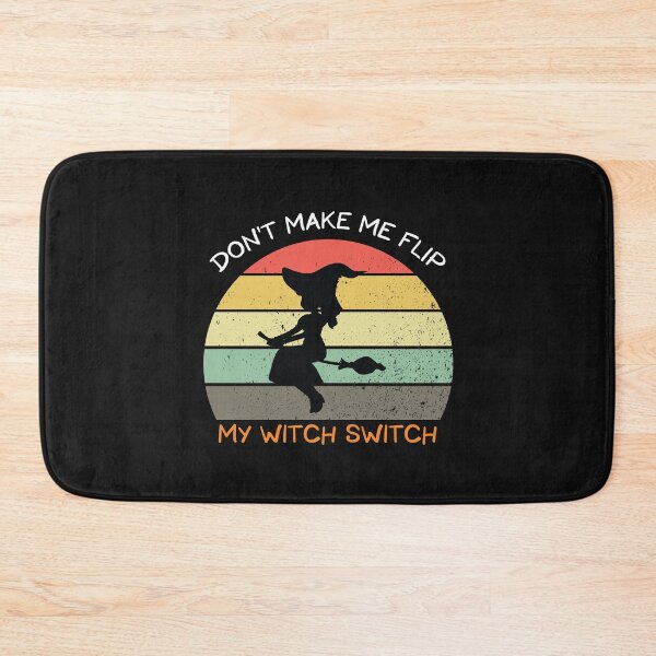 Item preview, Don't Make Me Flip My Witch Switch, Halloween Women, Women's vintage Cute Witch designed and sold by Mostik Vipo.