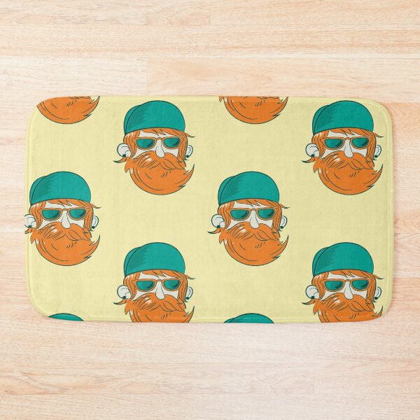 Item preview, Bearded Hipster Drawing designed and sold by SLAG-Creative.