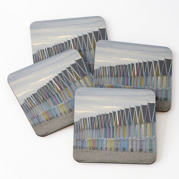 Item preview, Bright beach huts in West Mersea designed and sold by Emma  Amies.