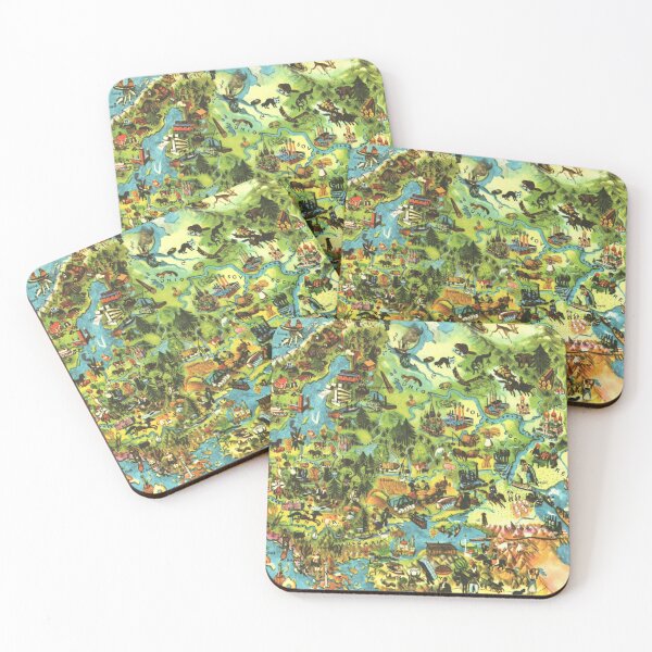 Item preview, Illustrated Europe - Vintage Retro Children's Map  designed and sold by elevens.