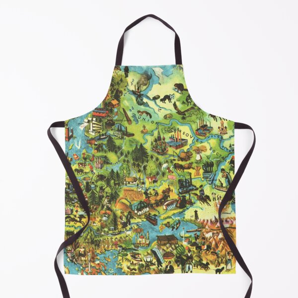 Item preview, Illustrated Europe - Vintage Retro Children's Map designed and sold by elevens.