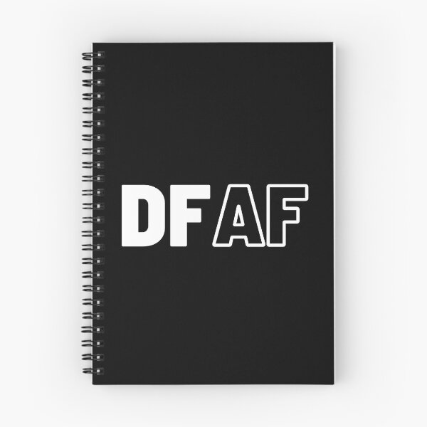 Item preview, Dairy Free AF "DF AF" designed and sold by AllergyClub.