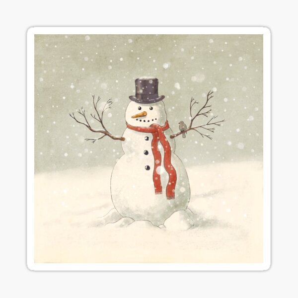 The Snowman Sticker