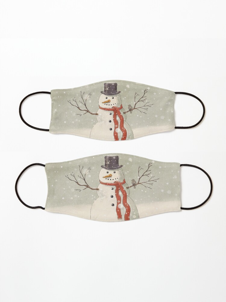 Alternate view of The Snowman Mask