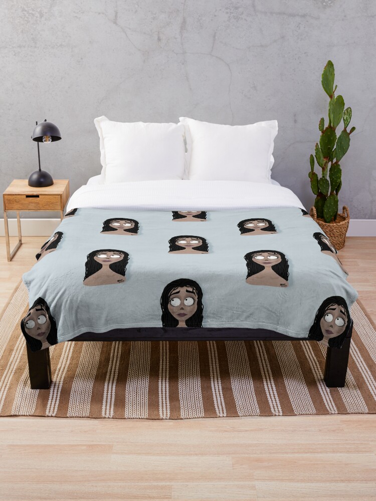 POC Tim Burton Character Throw Blanket