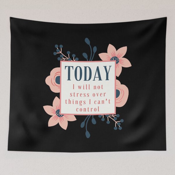 Item preview, TODAY I will not stress over things I can’t control designed and sold by MyLucidDreams.